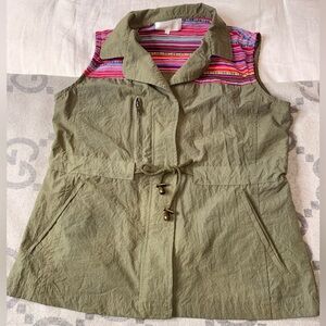 Utility Vest, olive green